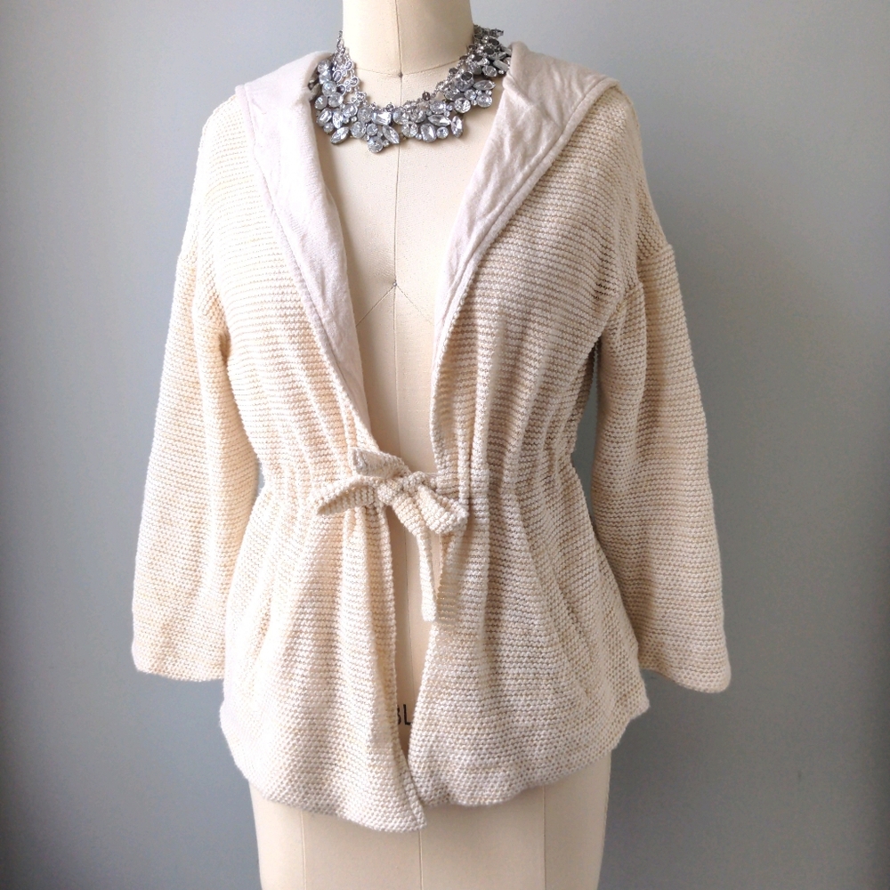 Zara Kid's Tie Front Cardigan